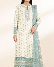 Sapphire Off-white Lawn Suit- Pakistani Lawn Dress
