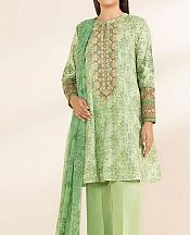 Sapphire Light Green Lawn Suit- Pakistani Designer Lawn Suits