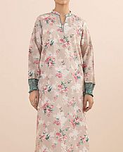 Sapphire Beige Lawn Suit (2 pcs)- Pakistani Designer Lawn Suits
