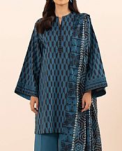Sapphire Midnight Blue Lawn Suit- Pakistani Lawn Dress