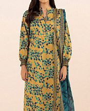 Sapphire Mustard Lawn Suit- Pakistani Designer Lawn Suits