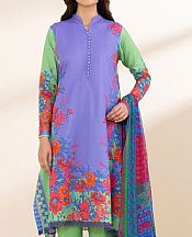 Sapphire Blue/Green Lawn Suit- Pakistani Lawn Dress
