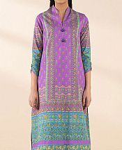 Sapphire Purple Lawn Suit (2 Pcs)- Pakistani Lawn Dress