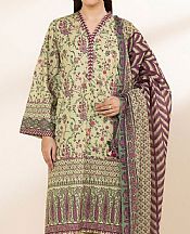 Sapphire Ivory Green Lawn Suit- Pakistani Designer Lawn Suits