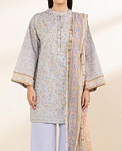 Sapphire Cadet Grey Lawn Suit- Pakistani Designer Lawn Suits