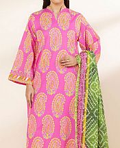 Sapphire Pink Lawn Suit- Pakistani Lawn Dress