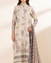 Sapphire Ivory Lawn Suit- Pakistani Designer Lawn Suits
