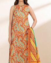 Sapphire Bright Orange Lawn Suit- Pakistani Lawn Dress