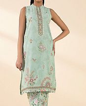 Sapphire Aqua Jacquard Suit (2 Pcs)- Pakistani Lawn Dress