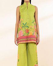 Sapphire Lime Green Lawn Suit (2 pcs)- Pakistani Designer Lawn Suits