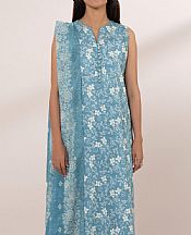 Sapphire Moonstone Blue Lawn Suit- Pakistani Lawn Dress