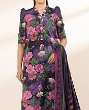 Sapphire Purple Lawn Suit- Pakistani Lawn Dress