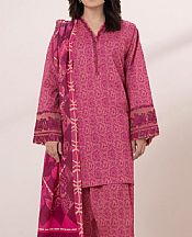 Sapphire Tulip Pink Lawn Suit- Pakistani Designer Lawn Suits
