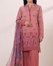 Sapphire Dirty Pink Lawn Suit- Pakistani Lawn Dress
