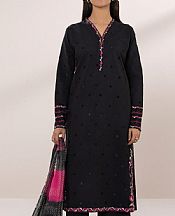 Sapphire Black Lawn Suit (2 pcs)- Pakistani Lawn Dress