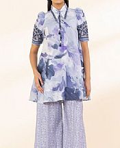 Sapphire Lilac/Grey Lawn Suit (2 pcs)- Pakistani Lawn Dress