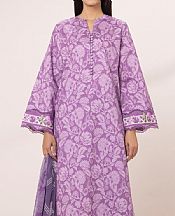 Sapphire Soft Purple Lawn Suit- Pakistani Designer Lawn Suits