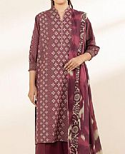 Sapphire Dark Rose Lawn Suit- Pakistani Lawn Dress