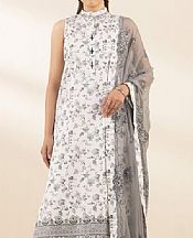 Sapphire Off White Cotton Suit- Pakistani Lawn Dress