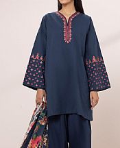 Sapphire Pickled Bluewood Lawn Suit- Pakistani Designer Lawn Suits