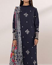 Sapphire Ebony Clay Lawn Suit- Pakistani Designer Lawn Suits