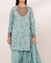 Sapphire Aqua Lawn Suit- Pakistani Lawn Dress