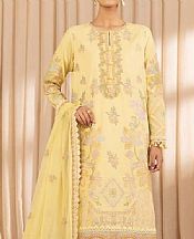 Sapphire Pale Yellow Lawn Suit- Pakistani Designer Lawn Suits