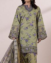 Sapphire Sage Green Lawn Suit- Pakistani Designer Lawn Suits