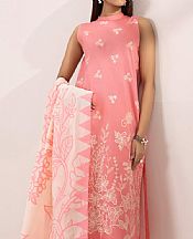 Sapphire Pink Cambric Suit- Pakistani Designer Lawn Suits