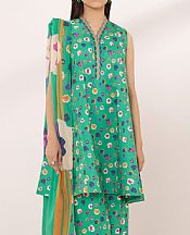 Sapphire Emerald Green Lawn Suit- Pakistani Lawn Dress