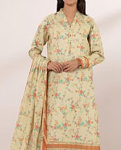 Sapphire Cream Lawn Suit- Pakistani Lawn Dress
