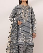Sapphire Grey Lawn Suit- Pakistani Lawn Dress