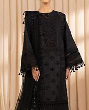Sapphire Black Cotton Suit- Pakistani Lawn Dress