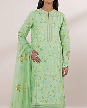 Sapphire Light Green Lawn Suit- Pakistani Lawn Dress