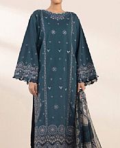 Sapphire Pickled Bluewood Cotton Suit- Pakistani Designer Lawn Suits