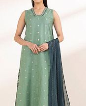 Sapphire Summer Green Cotton Suit- Pakistani Designer Lawn Suits