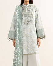 Sapphire Off White/Summer Green Lawn Suit- Pakistani Lawn Dress