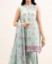 Sapphire Pale Aqua Lawn Suit- Pakistani Designer Lawn Suits