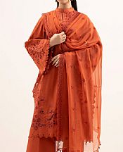 Sapphire Rust Lawn Suit- Pakistani Designer Lawn Suits