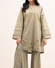 Sapphire Beige Lawn Suit- Pakistani Designer Lawn Suits