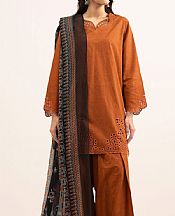 Sapphire Rust Lawn Suit- Pakistani Lawn Dress