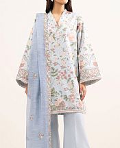 Sapphire Light Blue Lawn Suit- Pakistani Designer Lawn Suits