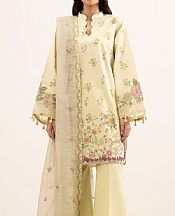 Sapphire Light Yellow Lawn Suit- Pakistani Lawn Dress
