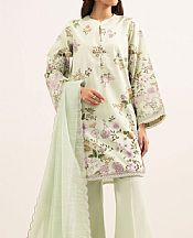 Sapphire Pale Green Lawn Suit- Pakistani Lawn Dress