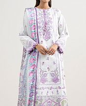 Sapphire Light Grey/Light Purple Lawn Suit- Pakistani Designer Lawn Suits
