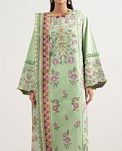 Sapphire Light Green Lawn Suit- Pakistani Lawn Dress