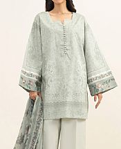 Sapphire Light Grey Lawn Suit- Pakistani Designer Lawn Suits