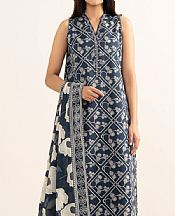 Sapphire Pickled Bluewood/Off White Lawn Suit- Pakistani Designer Lawn Suits