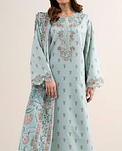 Sapphire Pale Aqua Lawn Suit- Pakistani Designer Lawn Suits