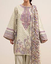 Sapphire Off White Lawn Suit- Pakistani Designer Lawn Suits